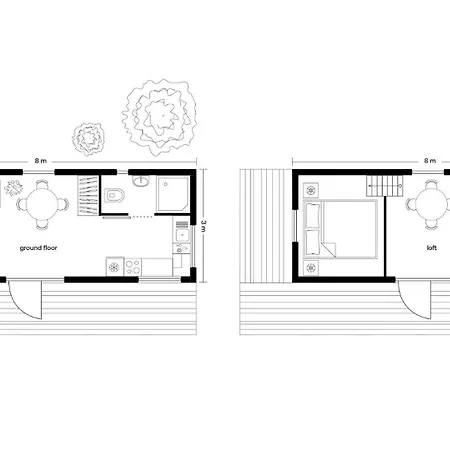 シャレー Tiny House Jested リベレツ